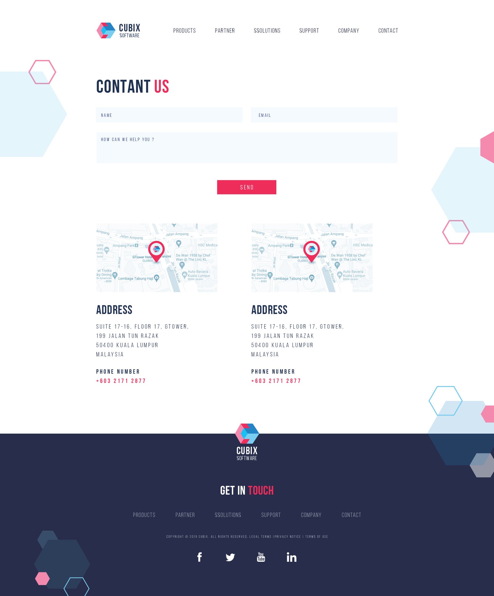 Cubix Contact Us