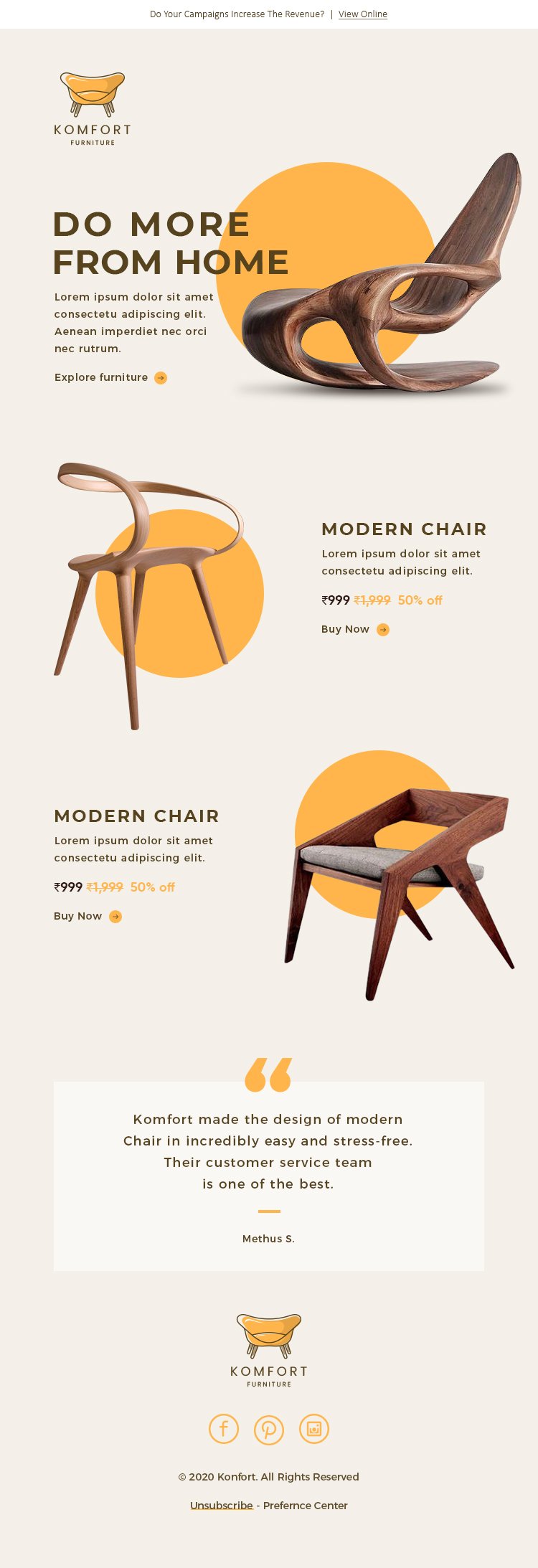 Modern chair